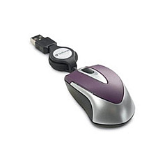 Verbatim Optical Mini Travel Mouse Purple (97253)