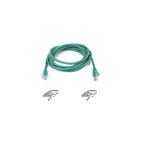 Belkin 15ft Cat6 Snagless Patch Cable Green (A3L980-15-GRN-S)