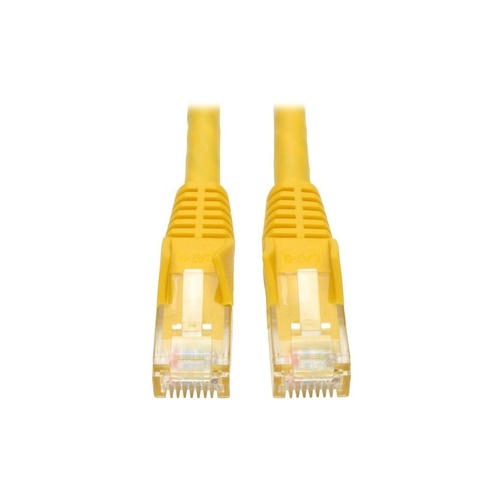 Tripp Lite 3ft Cat6 Snagless Patch Cable M/m Yellow (N201-003-YW)