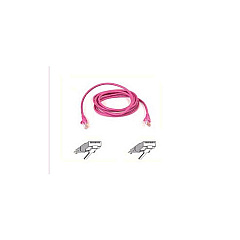 Belkin Cat5e Snagless Patch Cbl (A3L791-07-PNK-S)