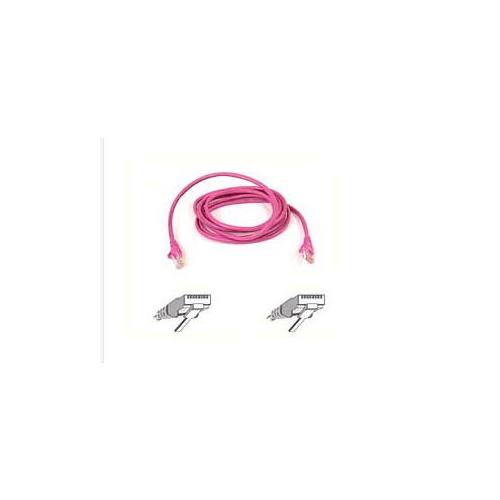 Belkin Cat5e Snagless Patch Cbl (A3L791-07-PNK-S)