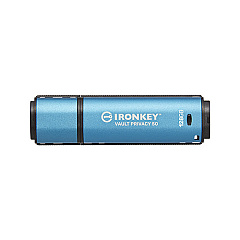 Kingston 128gb Ironkey Vault Privacy 50 Aes-256 Encrypted, Fips 197 (IKVP50/128GB)