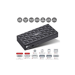 SIIG Usb-c Quad Hybrid 4k Video Dockingw/pd (JUDK0Q11S1)