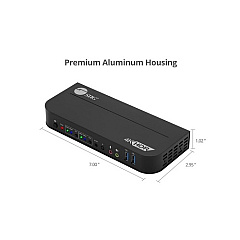 SIIG 2x1 Hdmi 4k Hdr Kvm Usb 3.0 Switch (CEKV0E11S1)