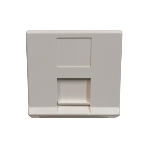 Tripp Lite European Style Insert 1-port White (N042EWM1SAT)