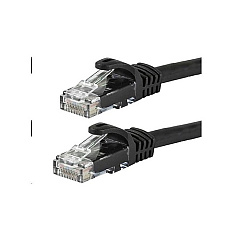 Monoprice Cat5e Patch Cable_ 25ft Black (11284)