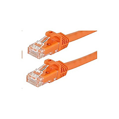 Monoprice Cat5e Patch Cable_ 25ft Orange (11288)