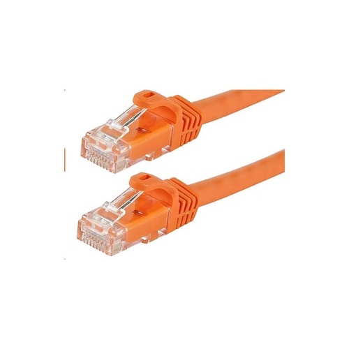 Monoprice Cat5e Patch Cable_ 25ft Orange (11288)