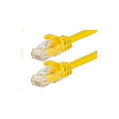 Monoprice Cat5e Patch Cable_ 25ft Yellow (11293)