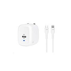 Monoprice Foldable Wall Charger Usb-c; 4ft; Gan (42264)
