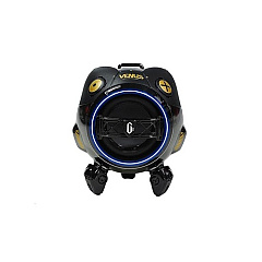 Relaunch Aggregator Gravastar Venus Outdoor Bluetooth Speaker, Ipx5 Waterproof, Stereo Dual Pairing, 6 Lights, 10h Playtime, Shadow Black (GRAVASTAR G2_BLK)