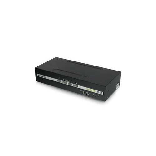 Iogear 2-port Dual View Hdmi Secure Kvm Switch W/audio (GCS1324TAA4C)
