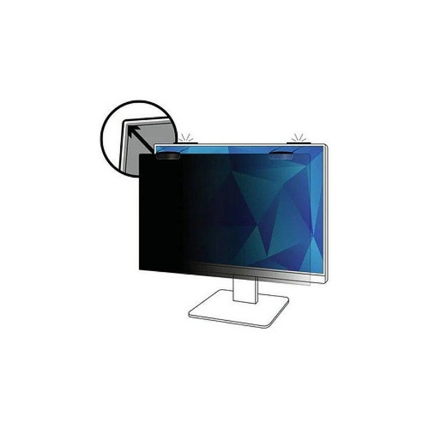 3M Privacy Filter For 25.0 In Full Screen Monitor With Comply Magnetic