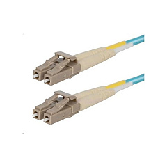 Monoprice Om4 Fiber_lc/lc_ofnr_aqua_1m_corning (41694)