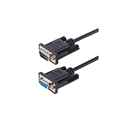 StarTech 3m Serial Null Modem Cable, Crossover Serial W/al-mylar Shielding, Db9 Serial Com Port Female To Male, Compatible W/dte Devices (9FMNM-3M-RS232-CABLE)