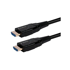 Monoprice 4k Slimrun Av High Speed Hdmi Cable 15m_ 49ft - Aoc 18gbps Black (43331)