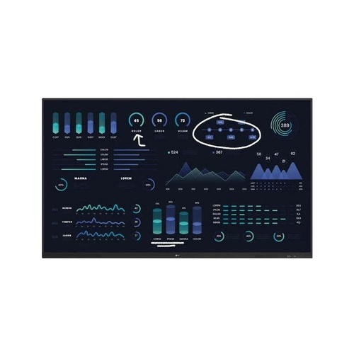 LG 65 In Touch Display With Logi Rally Bar Mini, Graphite (65TR3DJB96000)