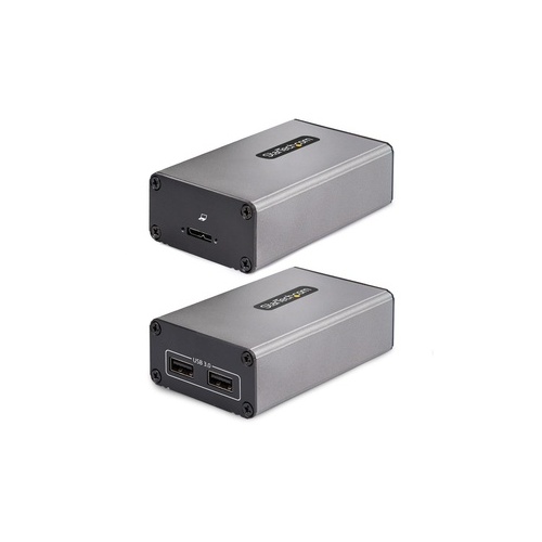 StarTech 2-port Usb 3.0 Over Om3 Multimode Fiber - Lc/lc - 2x 5gbps Usb-a Hub - 350m (1150ft) Range - Durable Usb Over Fiber - Optical (F35023-USB-EXTENDER)