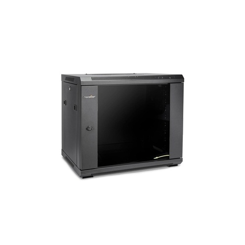 Rocstor Solidrack 9u Rack Enclosure - Black (Y10E002B1)
