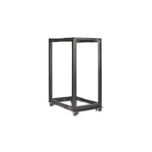 Rocstor 25u Open Frame 4-post Rack-blk (Y10E009B1)