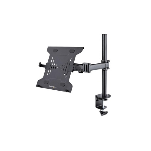 StarTech - Monitor/- Display Up To 34in (8kg/17.6lb) & (4.5kg/9.9lb) - Articulating Vesa Tray Arm - Clamp/grommet (A-LAPTOP-DESK-MOUNT)