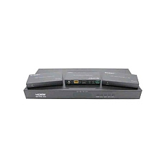 Monoprice Blackbird 4k Hdmi 4x4 Matrix With Hdbaset Out_ Hdr_ 18g_ 4k@60hz_ Ycbcr 4:4:4_ Edid_ Poc_ Ir_ Extender With 3 Receivers (39668)