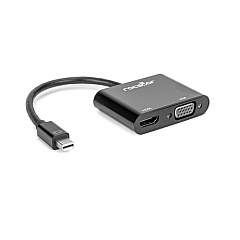 Rocstor 2-in-1 Mini Dp To Hdmi 4k 30 Hz Or Vga (Y10A261B1) Rocstor 2-in-1 Mini Dp To Hdmi 4k 30 Hz Or Vga (Y10A261B1)