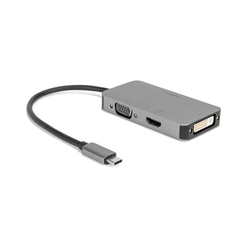 Rocstor Usb-c Multiport Adapter - Aluminum Grey (Y10A266A1)