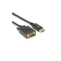 Rocstor Displayport To Vga Cable 10ft (3m) (Y10C290B1) Rocstor Displayport To Vga Cable 10ft (3m) (Y10C290B1)