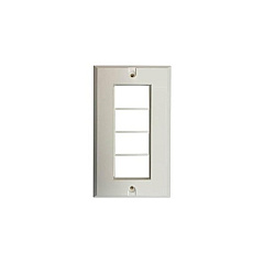 Tripp Lite Uk Gang Frame 4-port For 6c-type Insert (N042UWF26C)