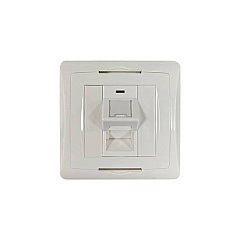 Tripp Lite Uk Wall Plate 1port Unloaded Angled (N042UWK1SA)