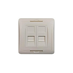 Tripp Lite Uk-style Wall Plate 2-port Unloaded (N042UWK2S)