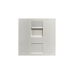 Tripp Lite Uk-style Unloaded 1-port 50x50 Mm, White (N042UWM1S)