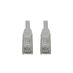 Tripp Lite Cat6a Cable Snagless Molded White 100ft (N261100WH)