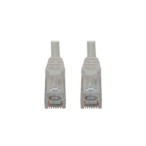 Tripp Lite Cat6a Cable Snagless Molded White 100ft (N261100WH)