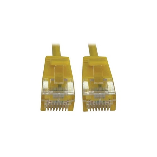 Tripp Lite Cat6 Cable Snagless Slim M/m Yellow 3ft (N261S03YW)