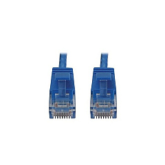 Tripp Lite Cat6 Cable Snagless Molded Slim Blue 7ft (N261S07BL)