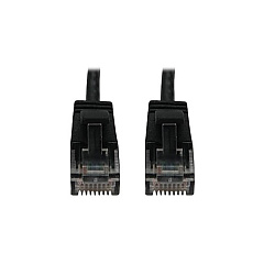 Tripp Lite Cat6 Cable Snagless Slim M/m Black 6in (N261S6NBK)
