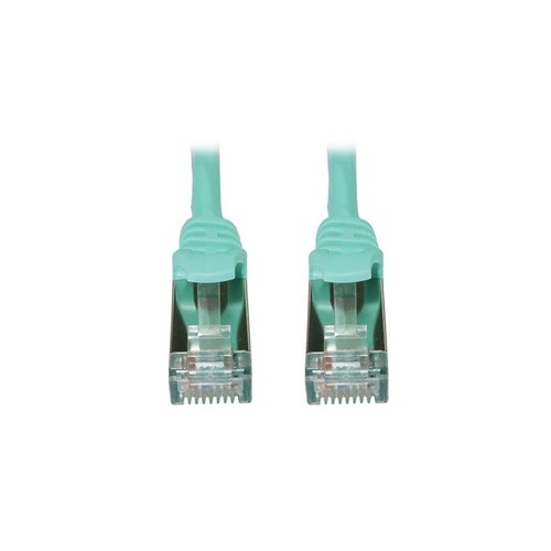 Tripp Lite Cat6 Cable Shielded Slim M/m Aqua 6ft (N262S06AQ)
