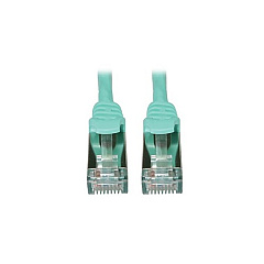 Tripp Lite Cat6 Cable Shielded Slim M/m Aqua 25ft (N262S25AQ)