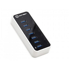 Syba Multimedia Usb 3.0 7-port External Hub (SYHUB20152)