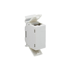 Tripp Lite Cat6a Shielded In-line Din-rail Mountable Snap-in Coupler F/f (N235D01SH6A)