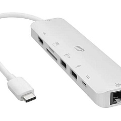 Monoprice 7-in-1 Usb-c Multiport 4k Hdmi Adapter (43790)