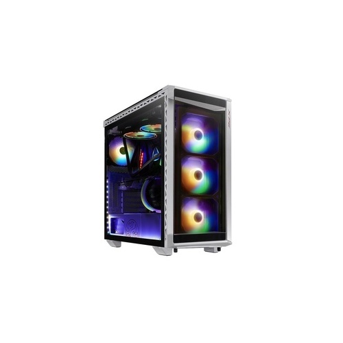 A-Data Battle Cruiser Mid-tower Pc Case White E-atx Tempered Glass Side Panels 4 Rgb Fans 2 Year Warranty (15260042)