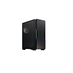 A-Data Starker Compact Pc Case Solid Front Black Mid-tower Atx Rgb Tempered Glass 2 Argb Fans 2 Year Warranty (75260179)
