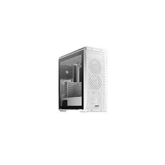 A-Data Defender Mid-tower Pc Case White Atx Mesh Front Panel Tempered Glass 3 Argb Fans 2 Year Warranty (75260193)