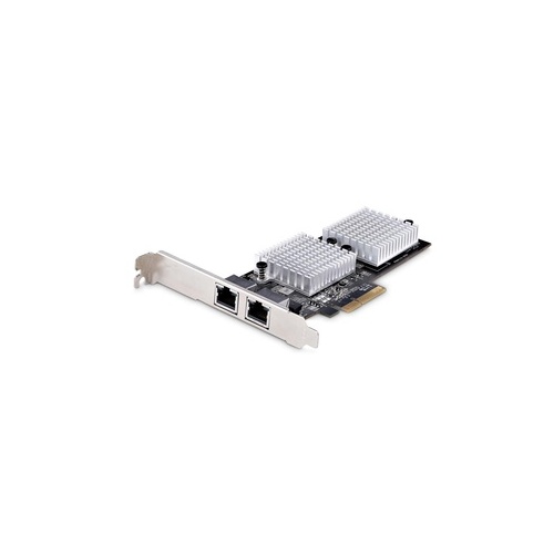 StarTech 2-port 10gbps Pcie Network Adapter Card, Network Card For Pc/server, Full-height/low-profile Pcie Ethernet Card W/jumbo Frames, Nic/lan Interface Card (ST10GSPEXNDP2)