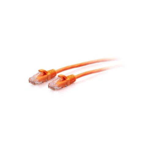 C2G 10ft Cat6a Orange Slim Ethernet (C2G30178)