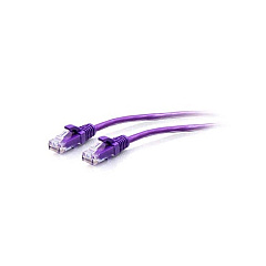 C2G 15ft Cat6a Purple Slim Ethernet (C2G30193) C2G 15ft Cat6a Purple Slim Ethernet (C2G30193)