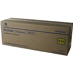 Konica Minolta A0WG08G Yellow Imaging Unit Konica Minolta A0WG08G Yellow Imaging Unit